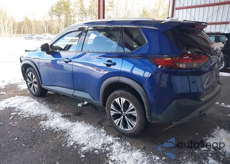 2021 Nissan Rogue Sv Intelligent Awd z USA, uszkodzony, nr VIN JN8AT3BB1MW226504